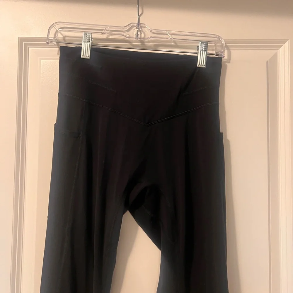 Free People Movement Black Flare Leggings Yoga Pants Size XS/S